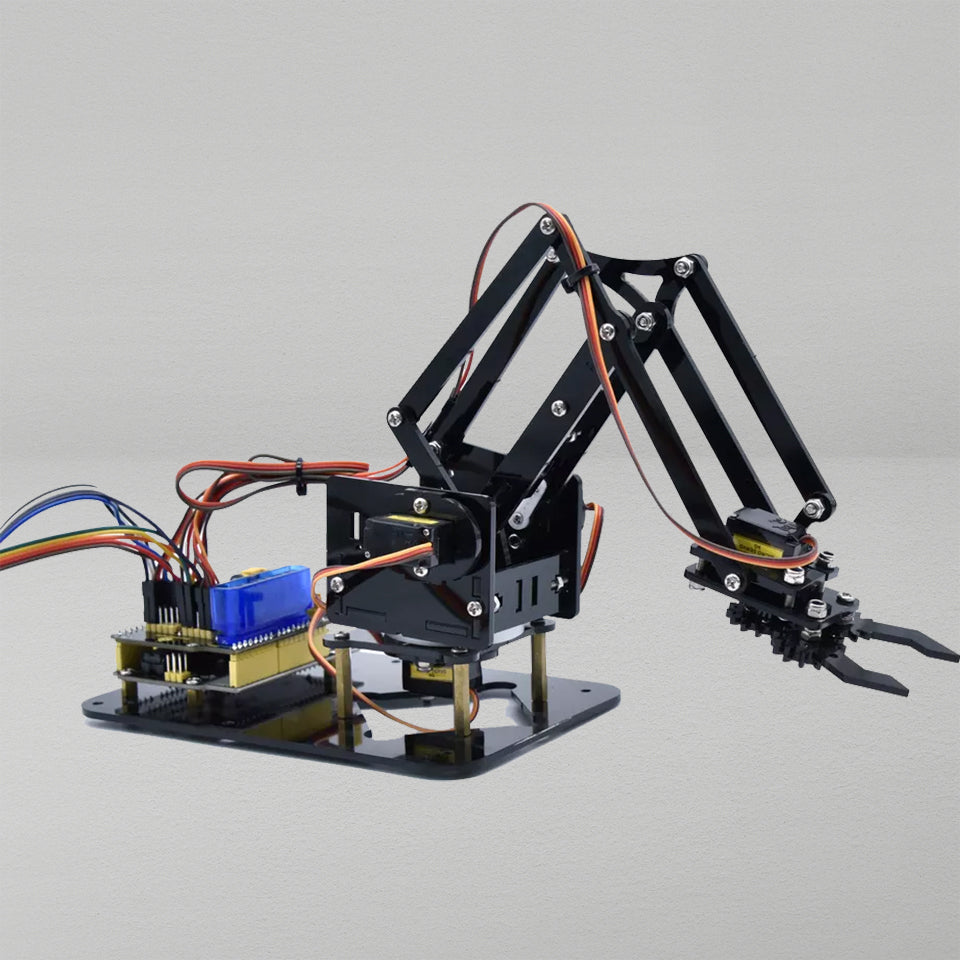 4DOF Robot Arm DIY Kit for Arduino with HC-06 Bluetooth Module