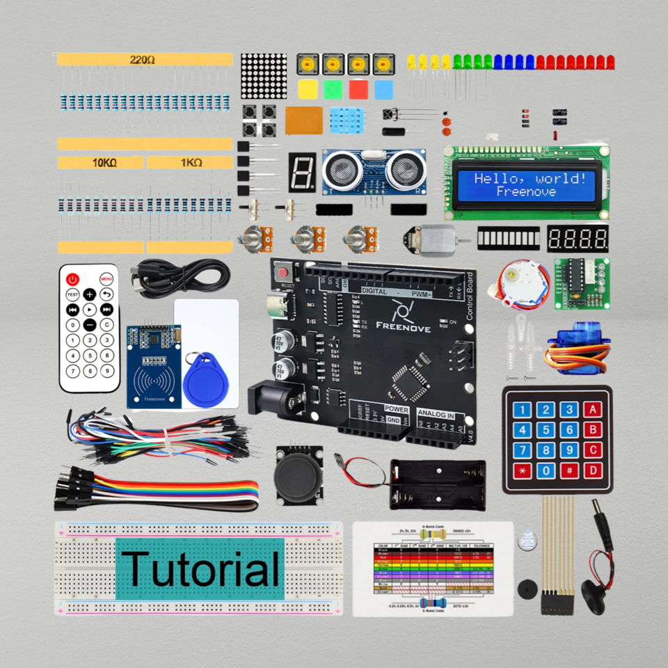 مجموعة أدوات بدء تشغيل RFID V2.0 مع لوحة V4 (متوافقة مع Arduino IDE)