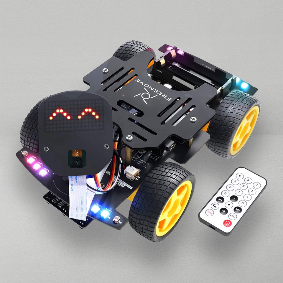4WD Car Kit for ESP32-WROVER with Onboard Camera & Wireless