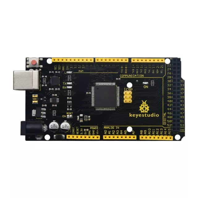 لوحة تطوير MEGA 2560 R3 مع شريحة USB التسلسلية CP2102