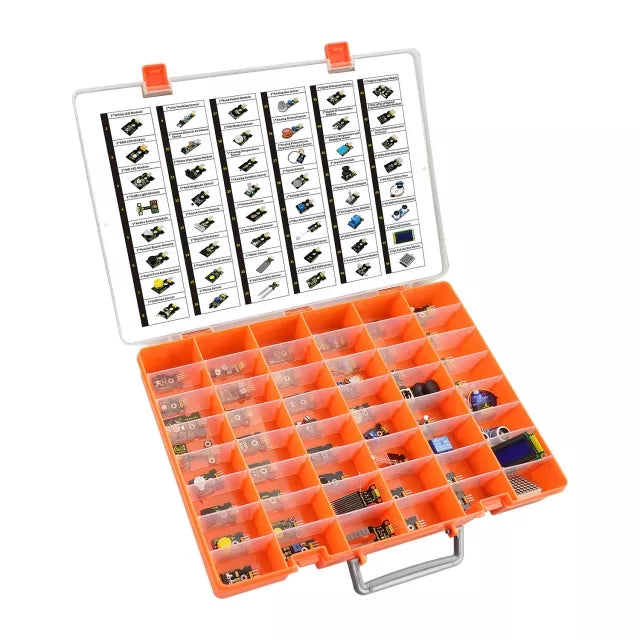 48 in 1 Sensor Kit - 5V Relay Module, Temperature, Humidity, Etc.