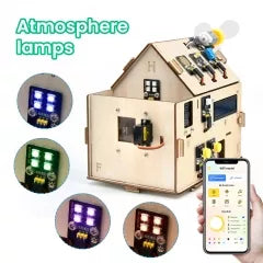 IOT Smart Home DIY Kit with Sensors based on ESP32 Control KS5009
