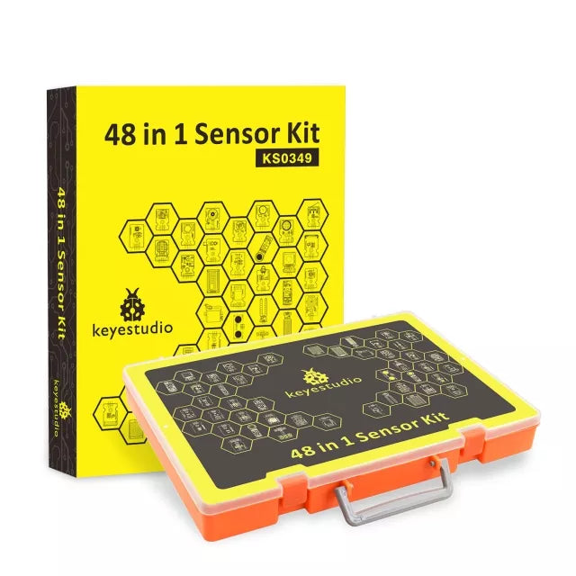 48 in 1 Sensor Kit - 5V Relay Module, Temperature, Humidity, Etc.