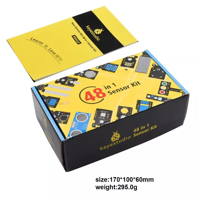 48 in 1 Sensor Kit - 5V Relay Module, Temperature, Humidity, Etc.