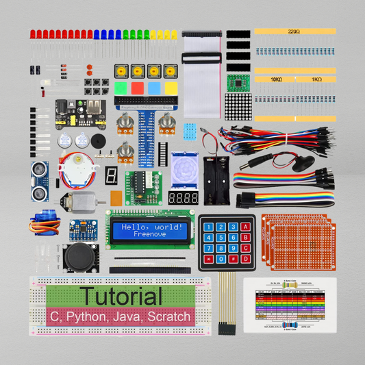Ultimate Starter Kit for Raspberry Pi with Sample Project Codes FNK0020