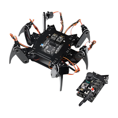 Hexapod Robot Kit with Remote Control, Manual and Sample Code FNK0031