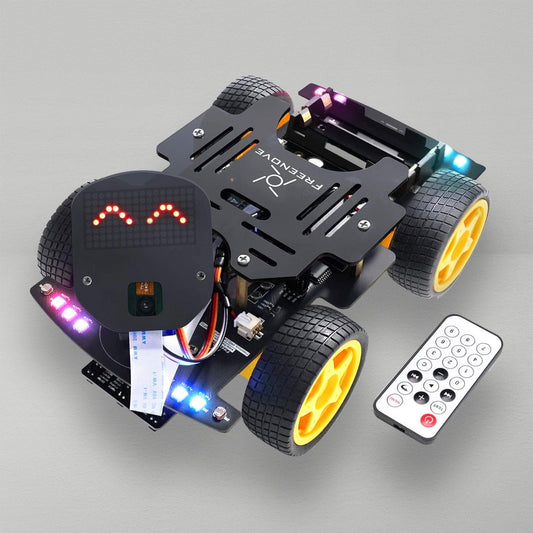 4WD Car Kit for ESP32-WROVER with Onboard Camera & Wireless