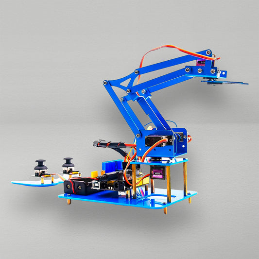 4 DOF Mechanical Robot Arm DIY Kit V2.0 (Bluetooth Compatible)