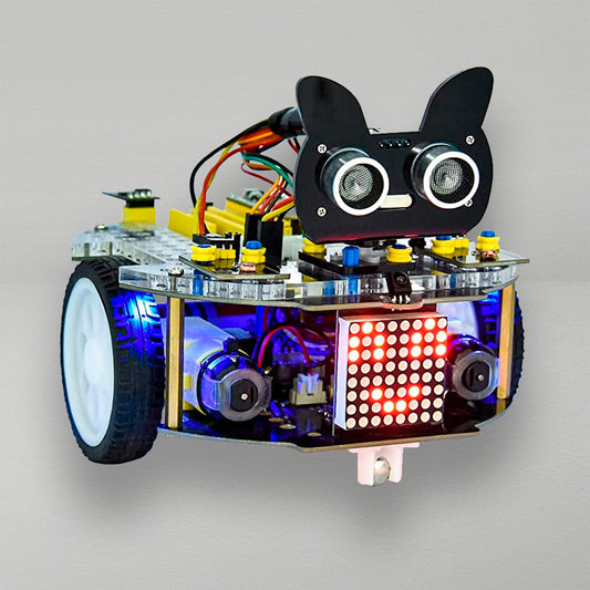 Beetlebot 3 in 1 Robot Car Starter Kit with Raspberry Pi Pico Board KS0543