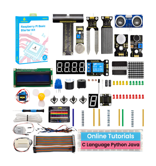 Basic Starter Kit 1 for Raspberry Pi (Raspberry Pi Board Not Included) KS3013
