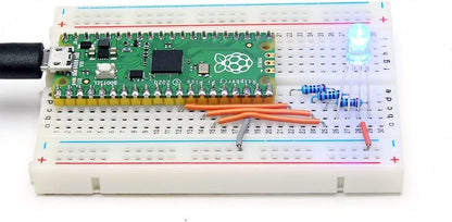 Raspberry Pi Pico Basic Starter Kit with Headers micro USB Cable SMP0093