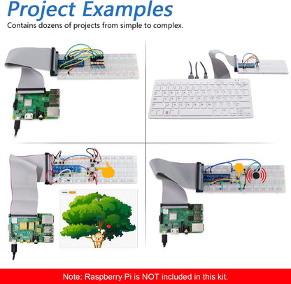Basic Starter Kit 2 for Raspberry Pi (Raspberry Pi Board Not Included) FNK0022