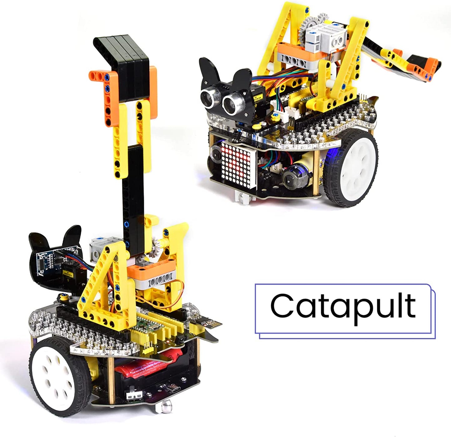 Beetlebot 3 in 1 Robot Car Starter Kit with Raspberry Pi Pico Board KS0543