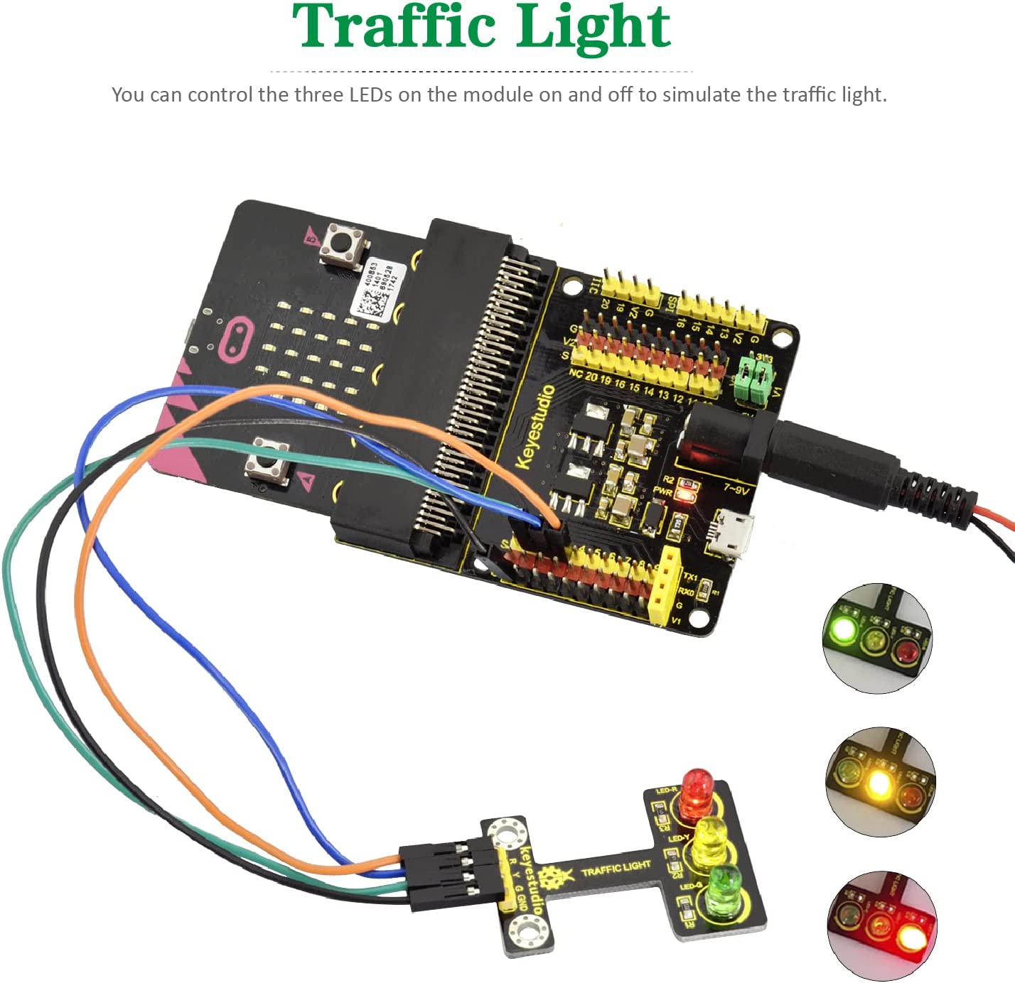 45 Sensors Starter Kit for BBC Microbit (Without Microbit Board)