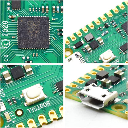 Raspberry Pi Pico Basic Starter Kit with Headers micro USB Cable SMP0093