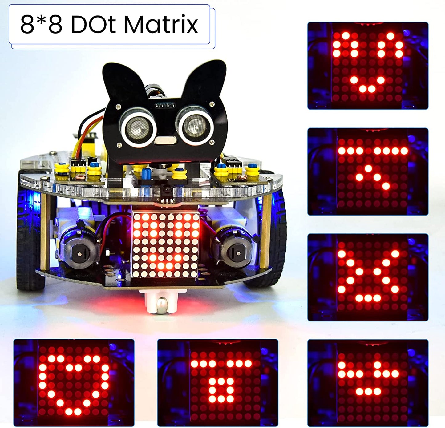 Beetlebot 3 in 1 Robot Car Starter Kit with Raspberry Pi Pico Board KS0543
