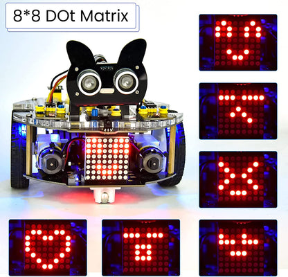 Beetlebot 3 in 1 Robot Car Starter Kit with Raspberry Pi Pico Board KS0543