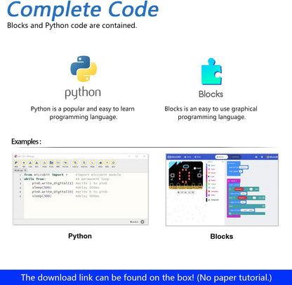 Ultimate Starter Kit for BBC Micro:bit (Not Included) FNK0045B