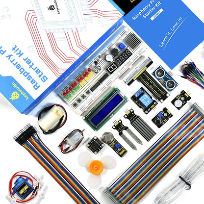 مجموعة البدء الأساسية 1 لـ Raspberry Pi (لوحة Raspberry Pi غير متضمنة) KS3013