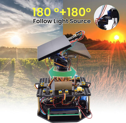 Solar Tracking Arduino Kit With Open-Source Programming Support KS0530