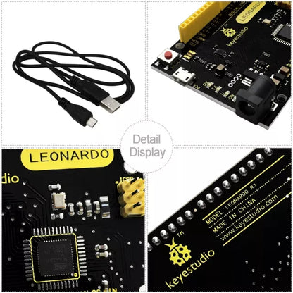 Leonardo R3 compatible for Arduino Controller with Micro USB KS0248